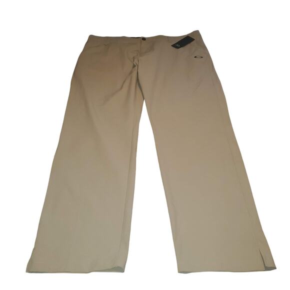 Oakley Take Pro Pants (40x30.5) Stone Gray Golf Stretch Wicking Casual 422408 - Picture 1 of 8